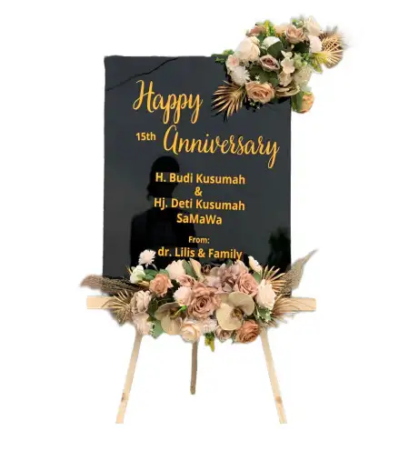 Papan Bunga Akrilik Cintalanggeng